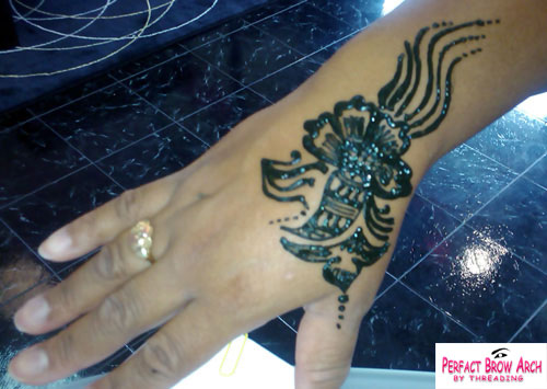 Henna Tattoo Hand