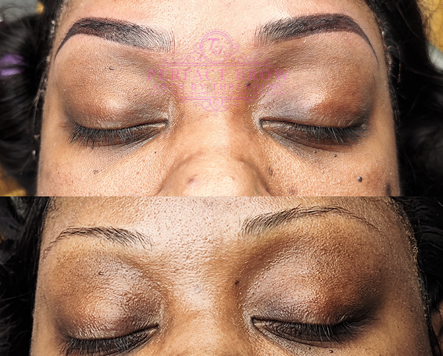 PMU Combo Brows 2  Winston-Salem, NC